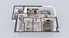 Kado NW One Bedroom One Bathroom A2 Floor Plan Kado NW One Bedroom One Bathroom A2 Floor Plan